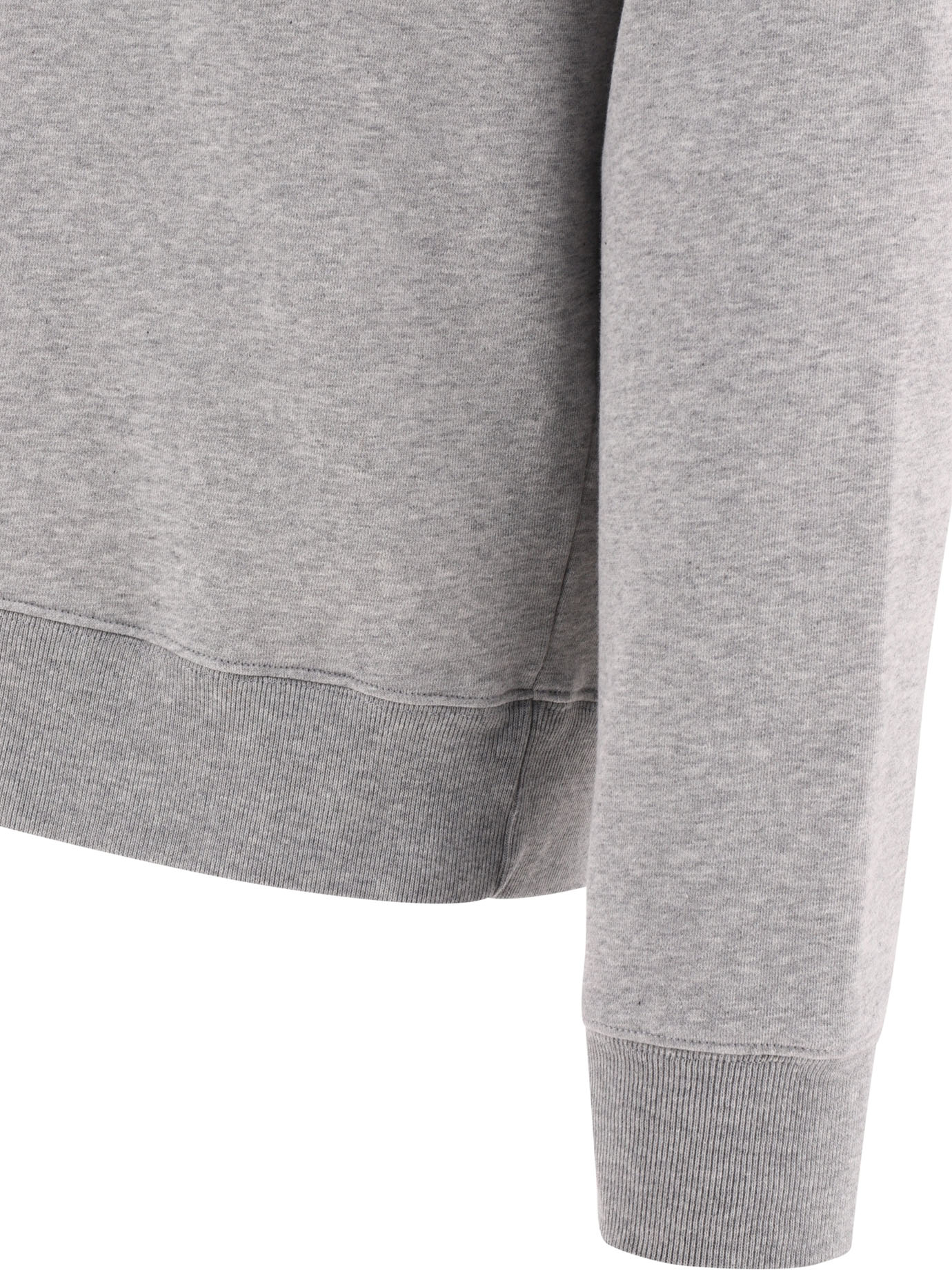 MAISON KITSUNÉ Grey Campus Fox sweatshirt